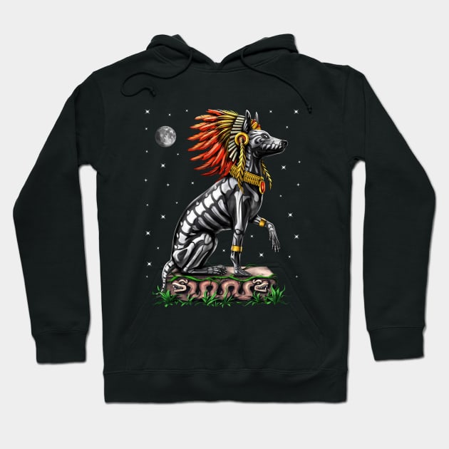 Aztec Xolo Dog Hoodie by underheaven